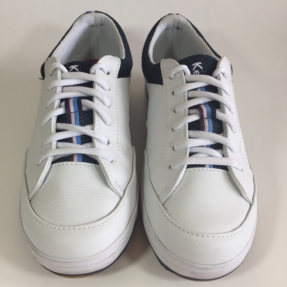 keds ortholite white leather